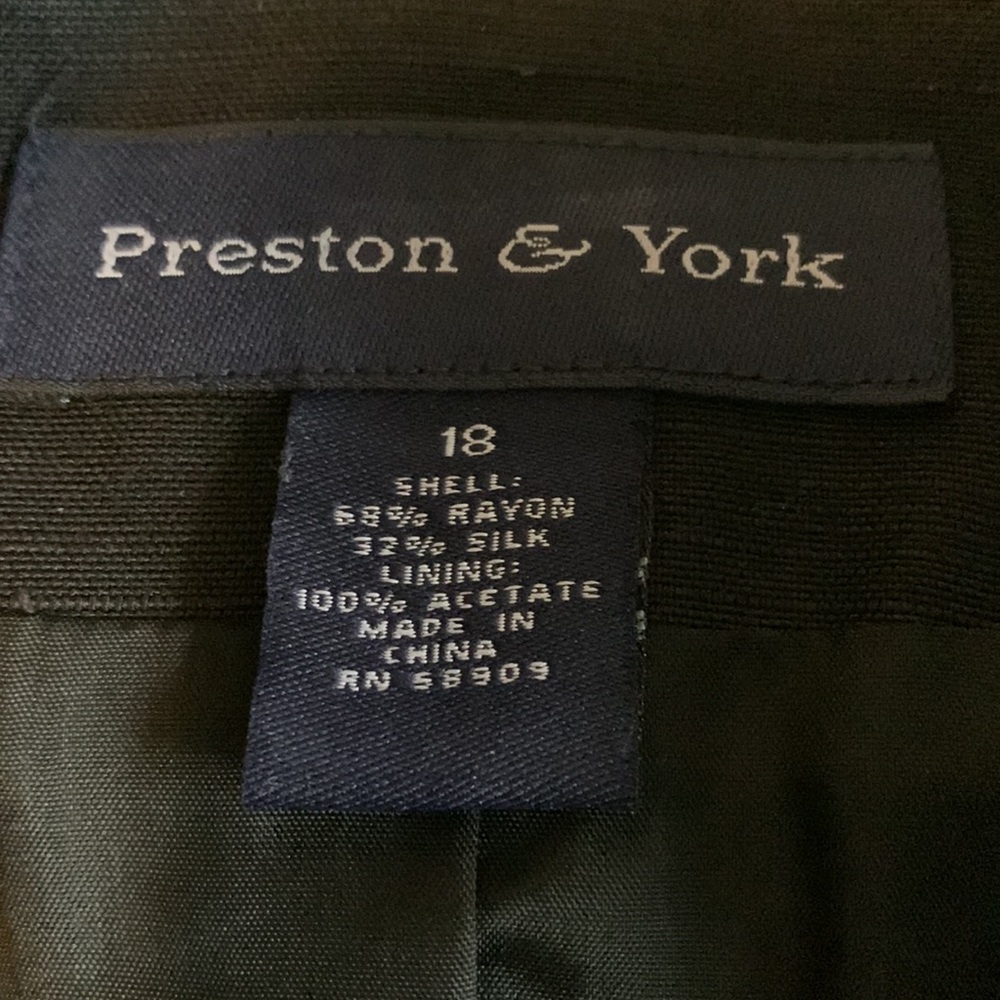 PRESTON & YORK 2PC Skirt & Blazer Suit - Picture 8 of 11